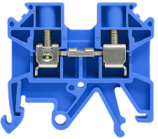 USK-2.5 BORNE DE PASSAGEM PARAFUSO 2.5MM (AZUL)