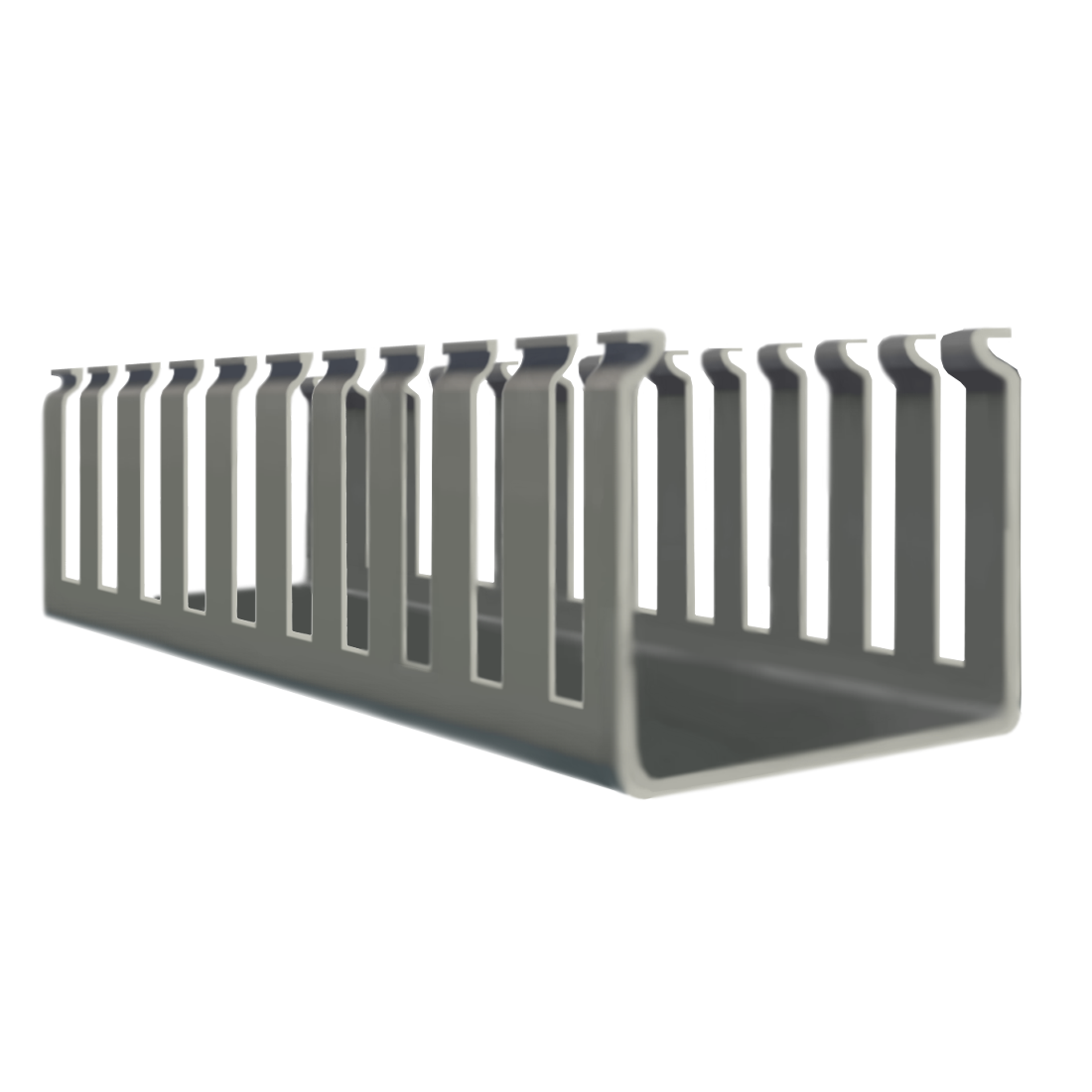 CANALETA PLASTICA 20X20 PVC ABERTA SEM FURO (CX 20M) 