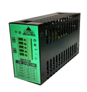 FONTE CHAVEADA 110/220VAC - 5VDC / 10A / 50W